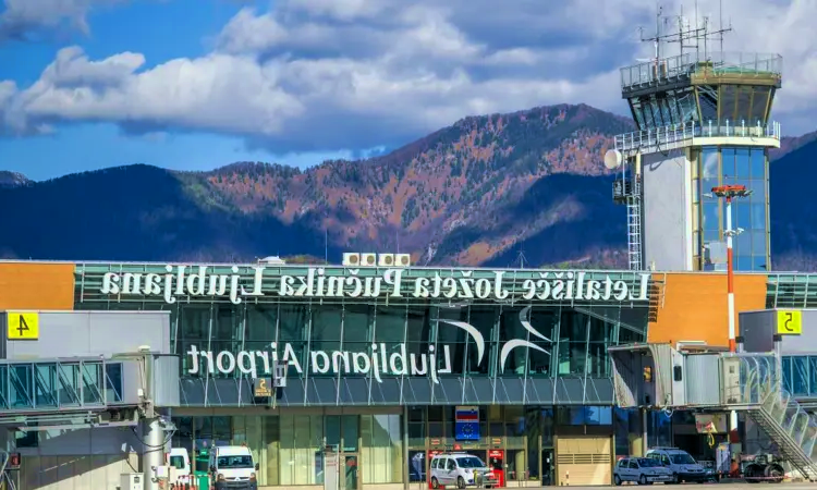 Ljubljana Jože Pučnik flygplats