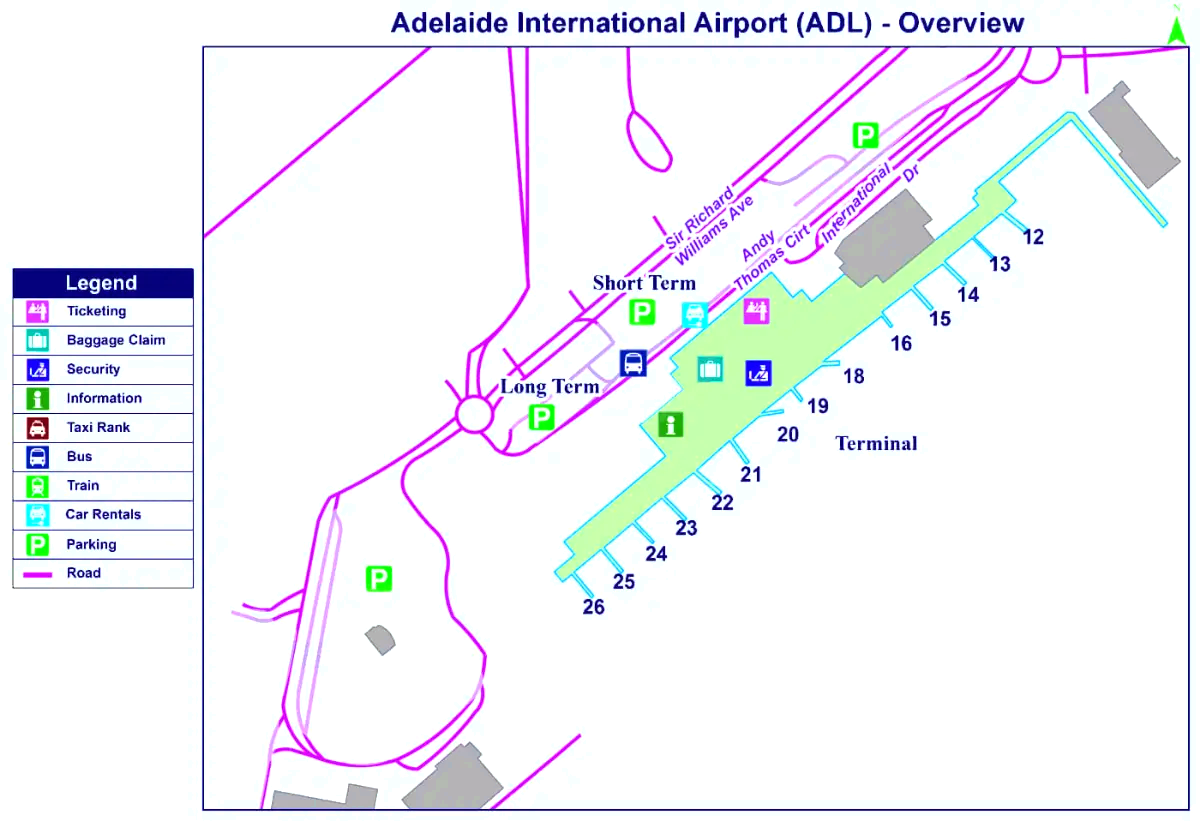 Adelaides internationella flygplats