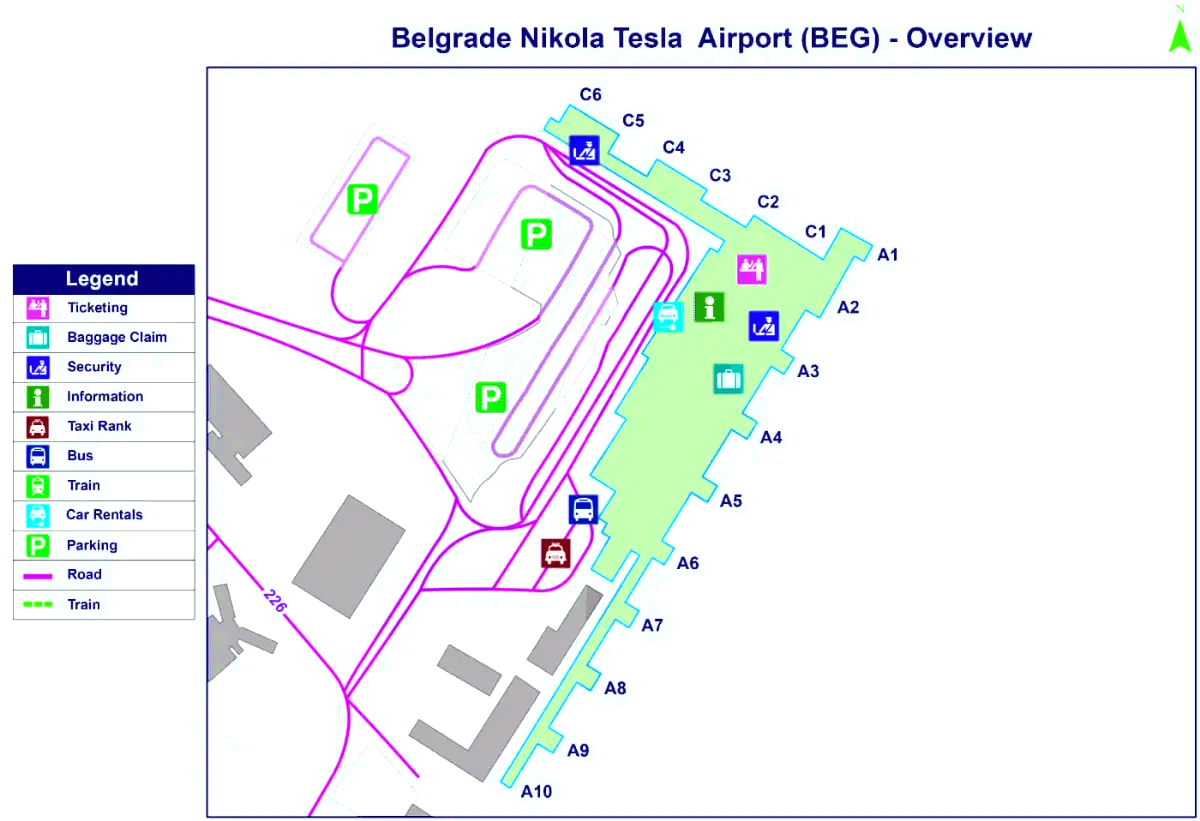 Belgrad Nikola Tesla flygplats