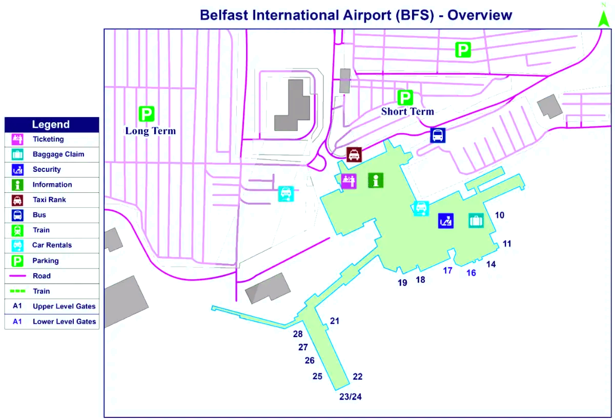 Belfasts internationella flygplats