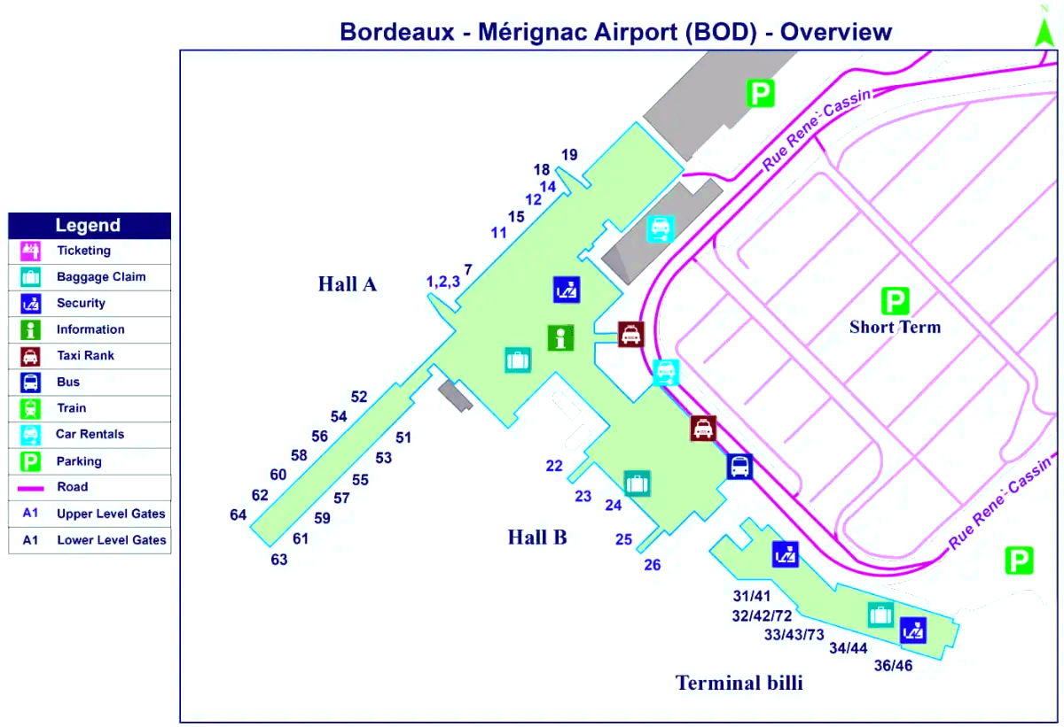 Bordeaux-Mérignac flygplats