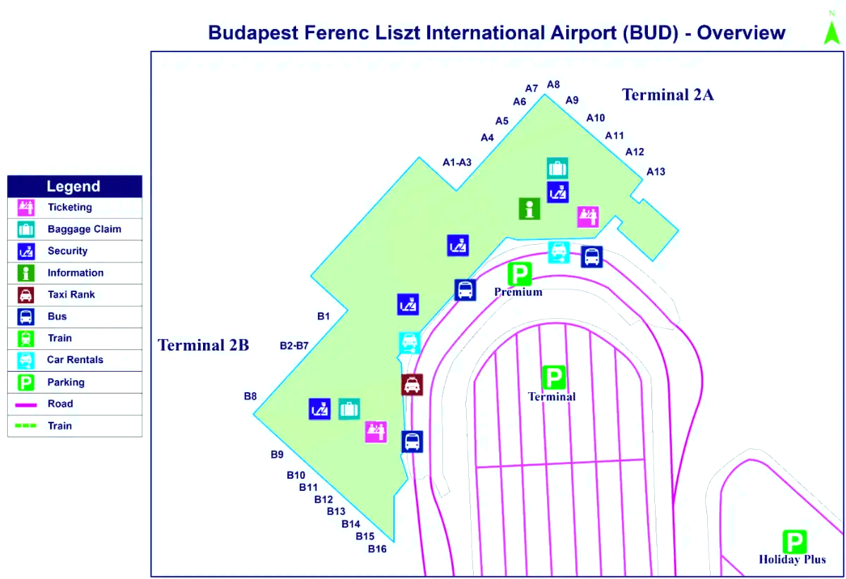 Budapest Ferenc Liszt internationella flygplats