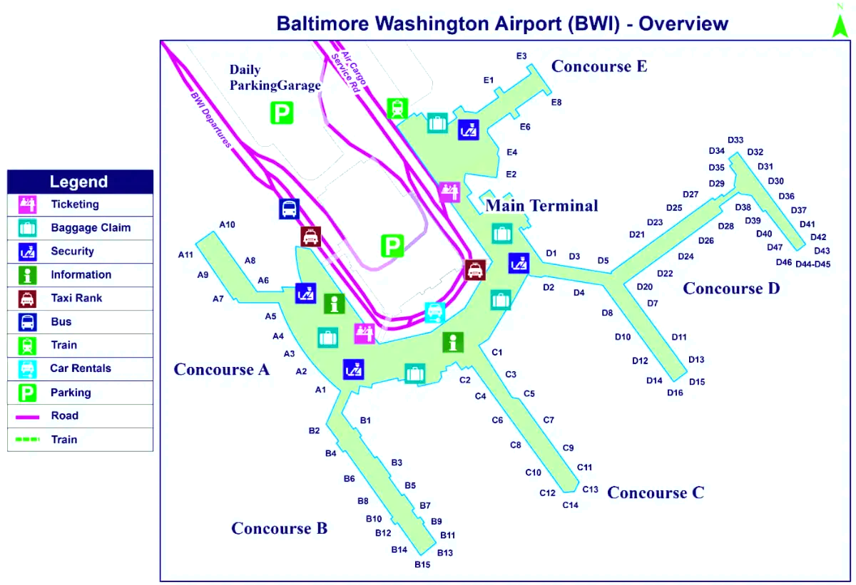 Baltimore/Washington International Thurgood Marshall Airport