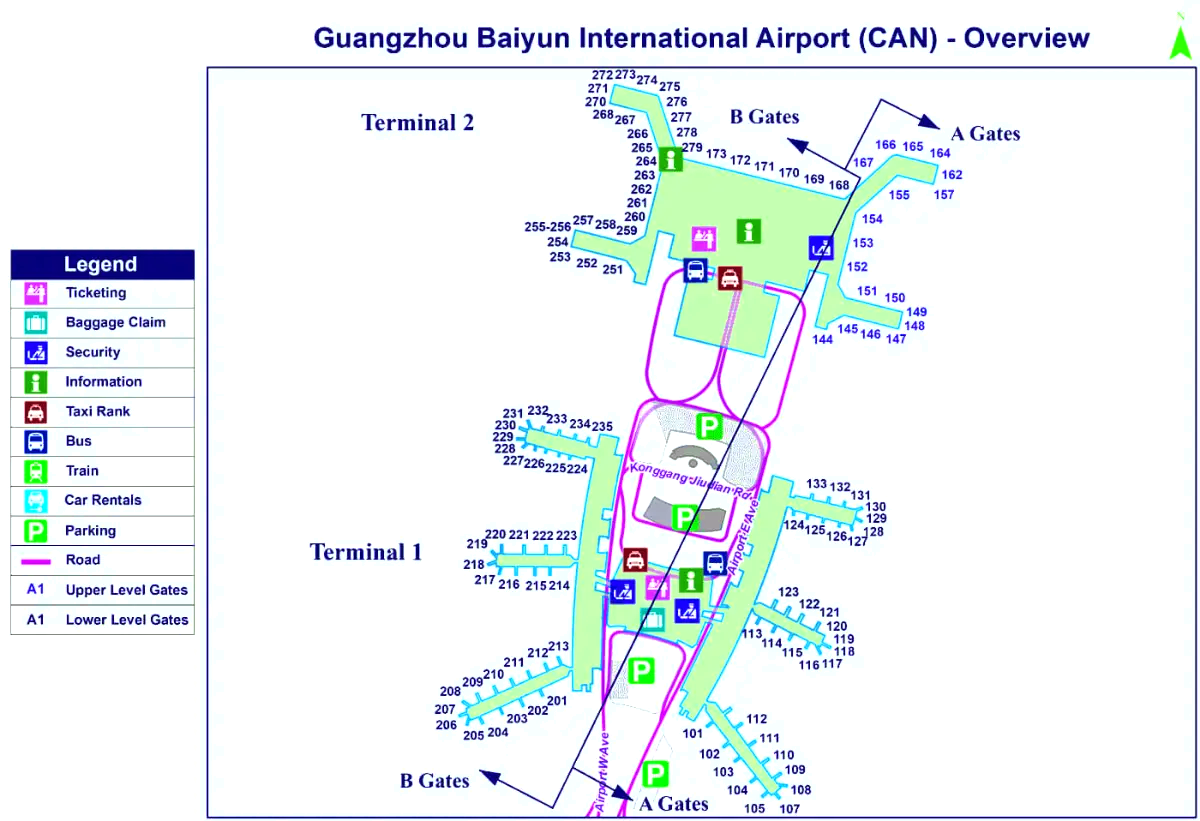 Guangzhou Baiyun internationella flygplats