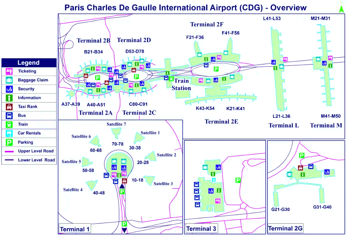 Paris - Charles de Gaulle flygplats