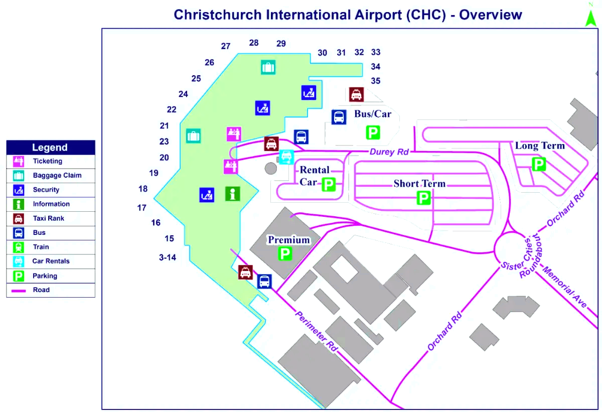 Christchurch internationella flygplats