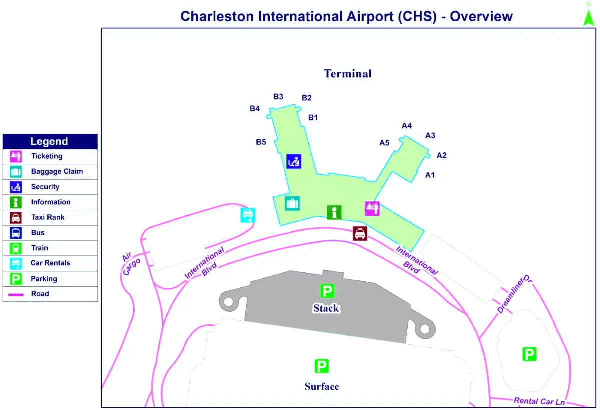 Charleston internationella flygplats