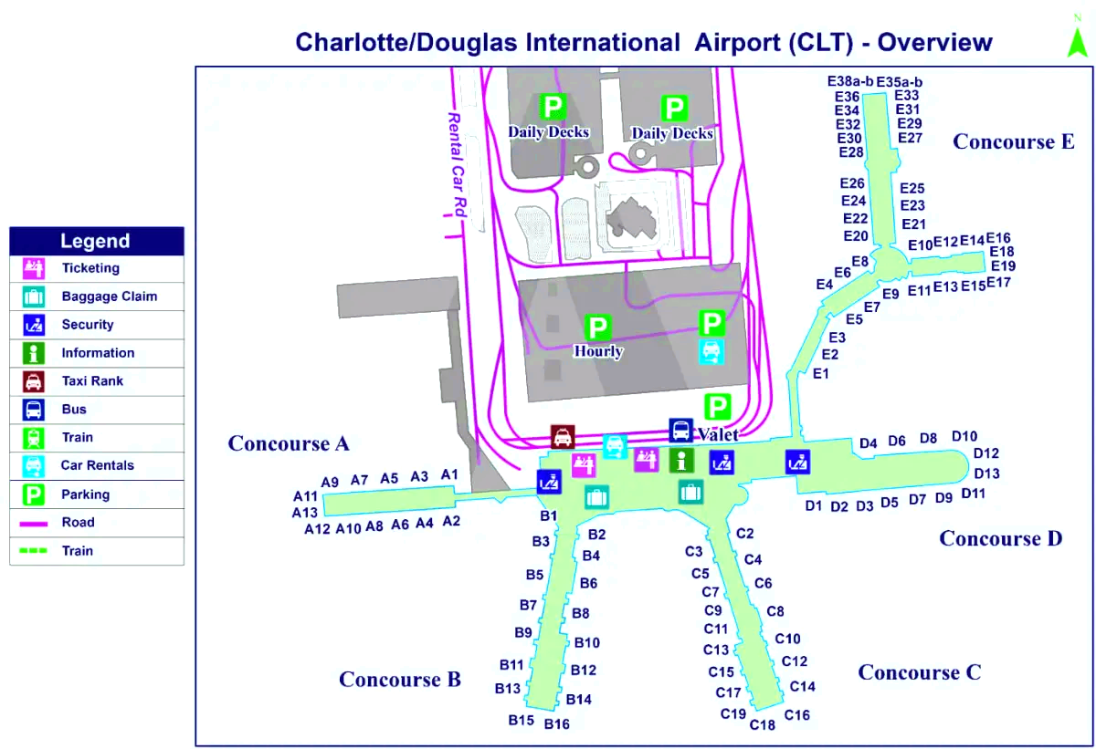 Charlotte Douglas internationella flygplats