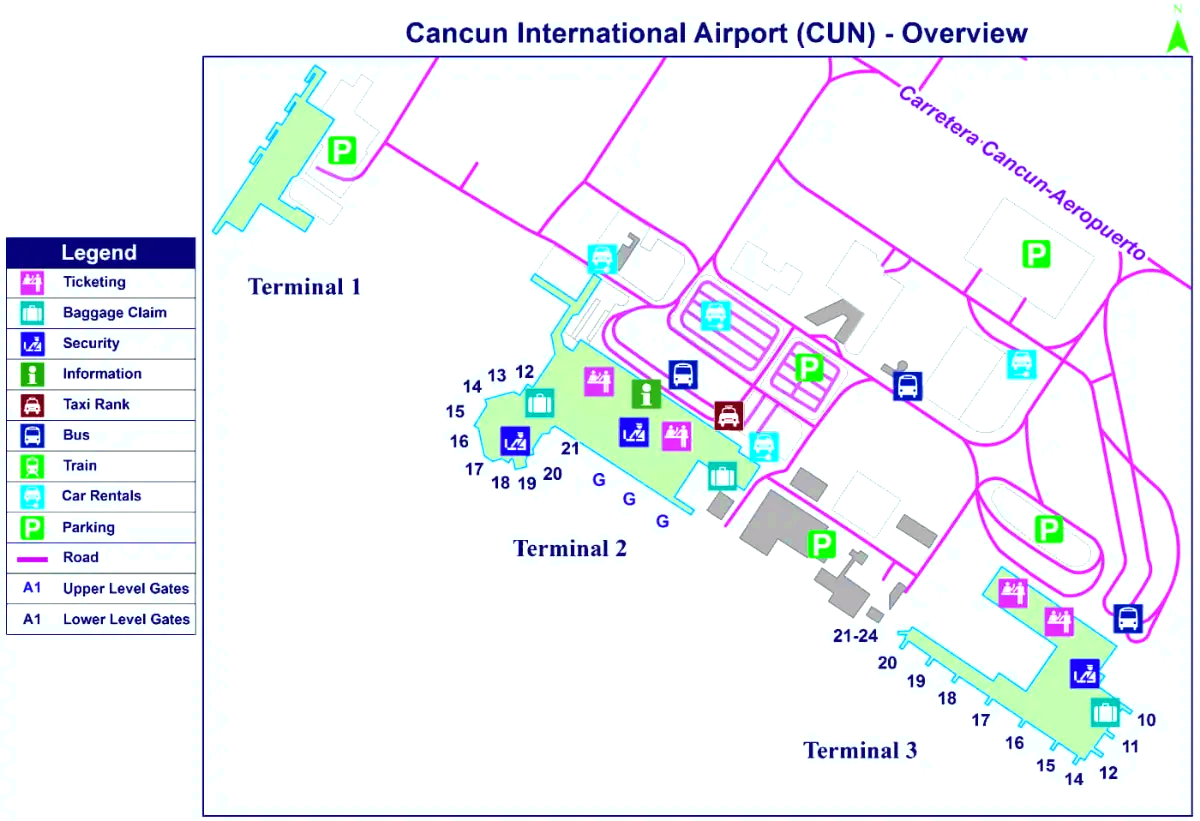 Cancuns internationella flygplats