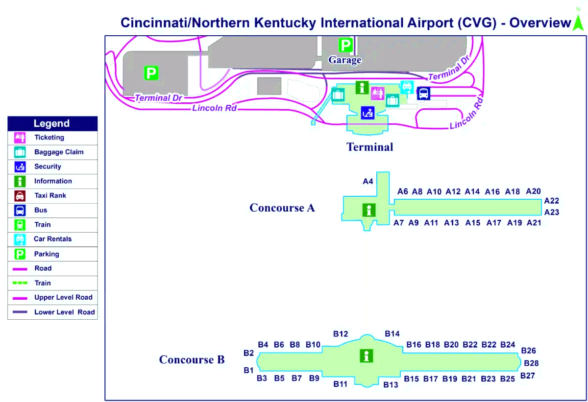 Cincinnati/Norra Kentucky International Airport