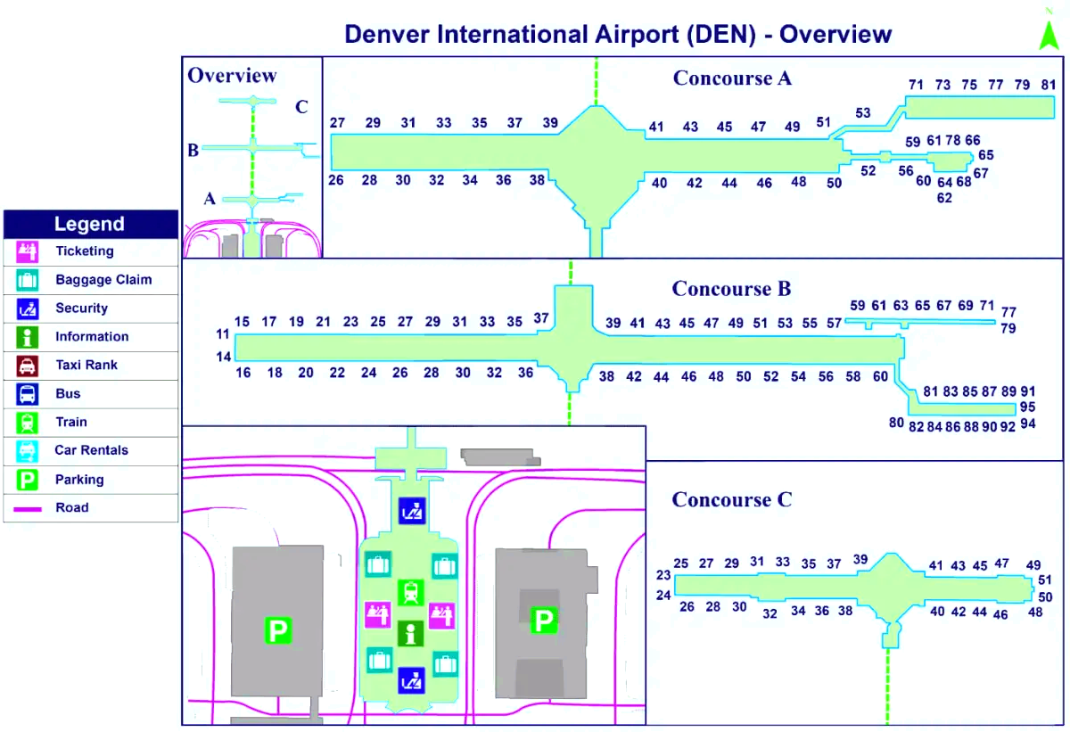 Denver internationella flygplats