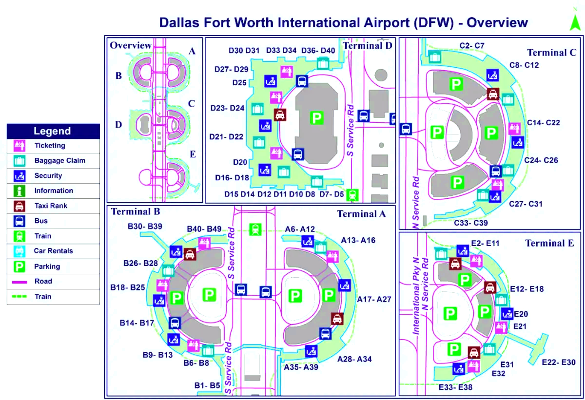 Dallas-Fort Worth internationella flygplats