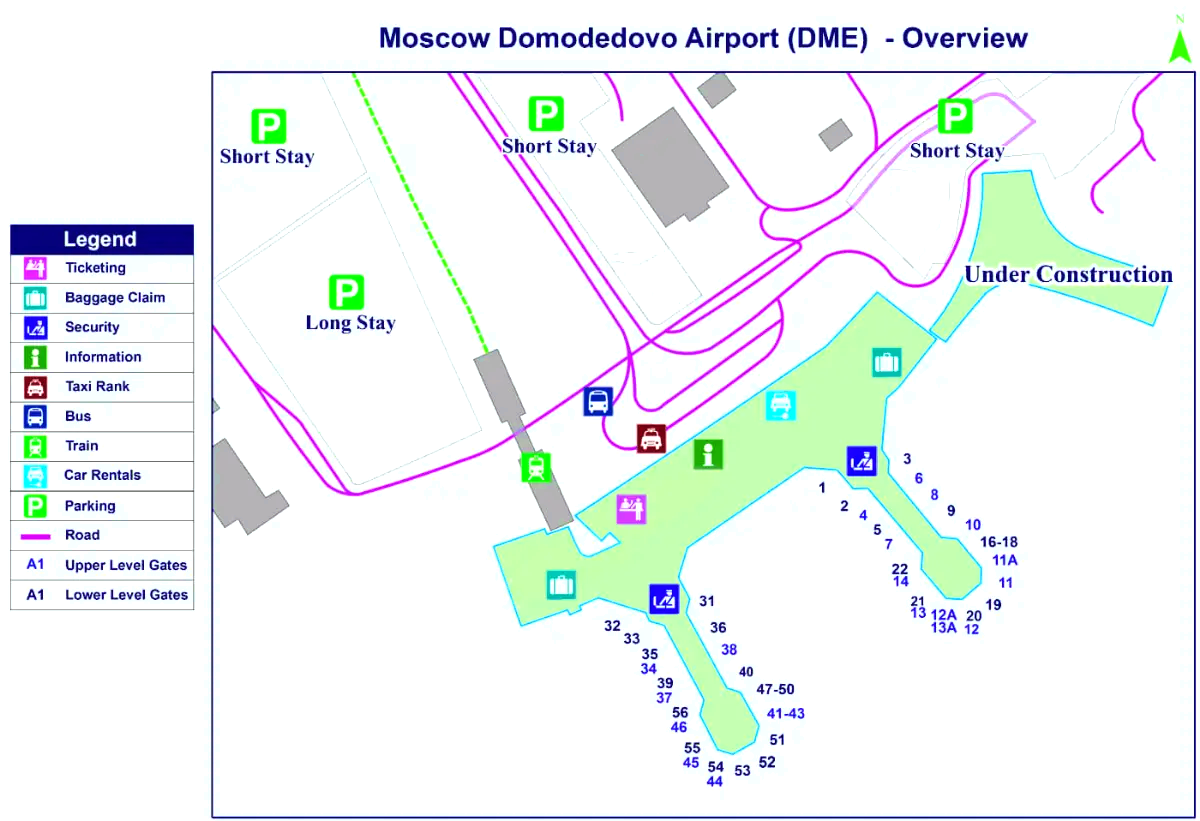 Domodedovo internationella flygplats