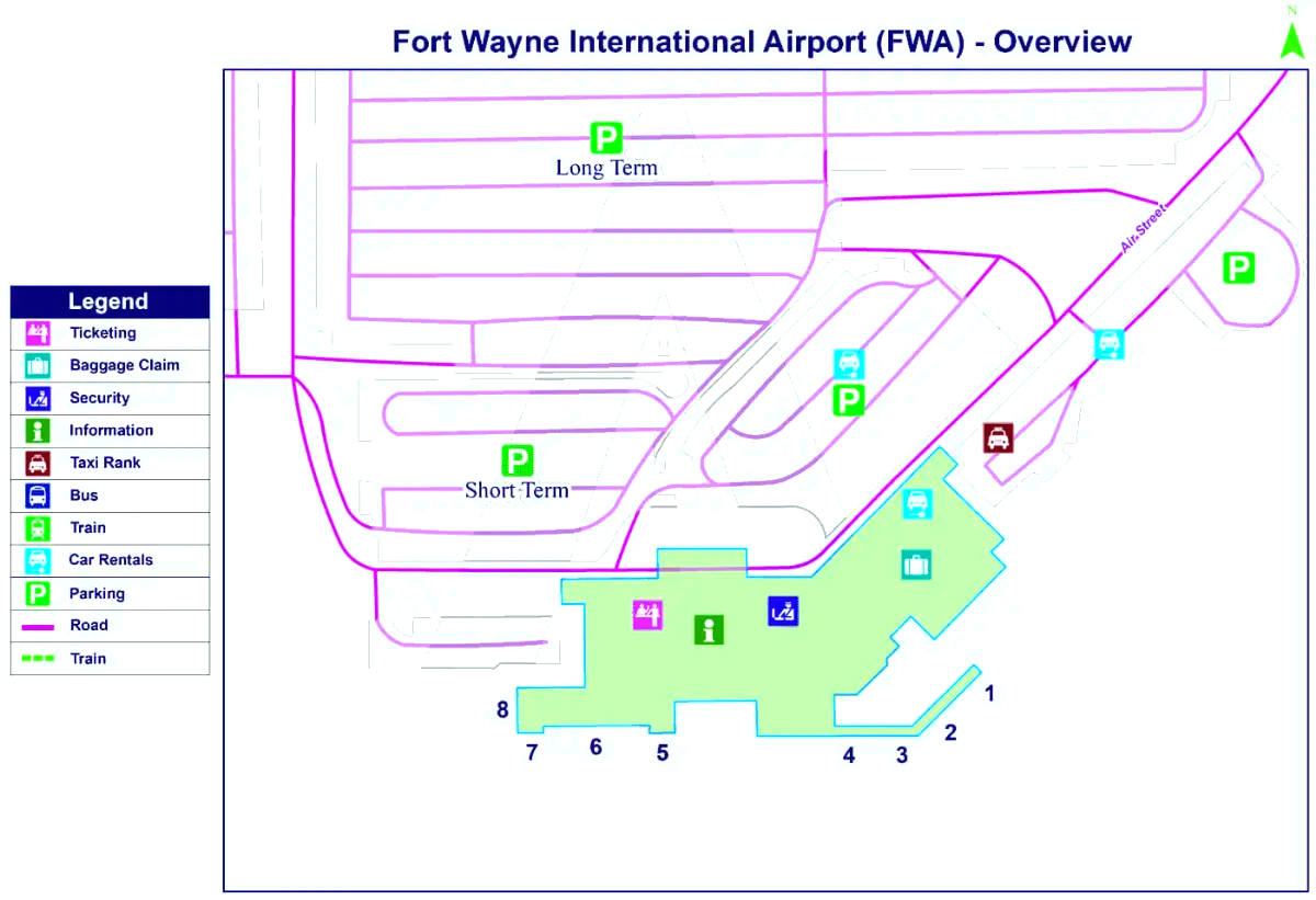 Fort Wayne internationella flygplats