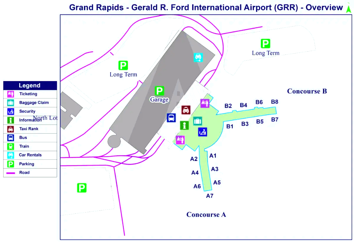 Gerald R. Ford internationella flygplats