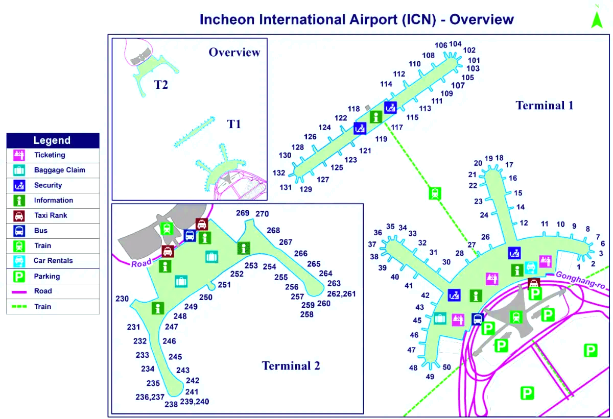 Incheon internationella flygplats