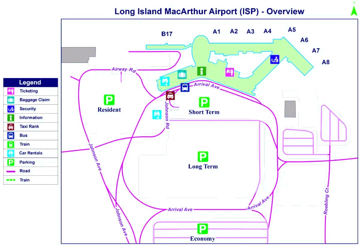 Long Island MacArthur flygplats