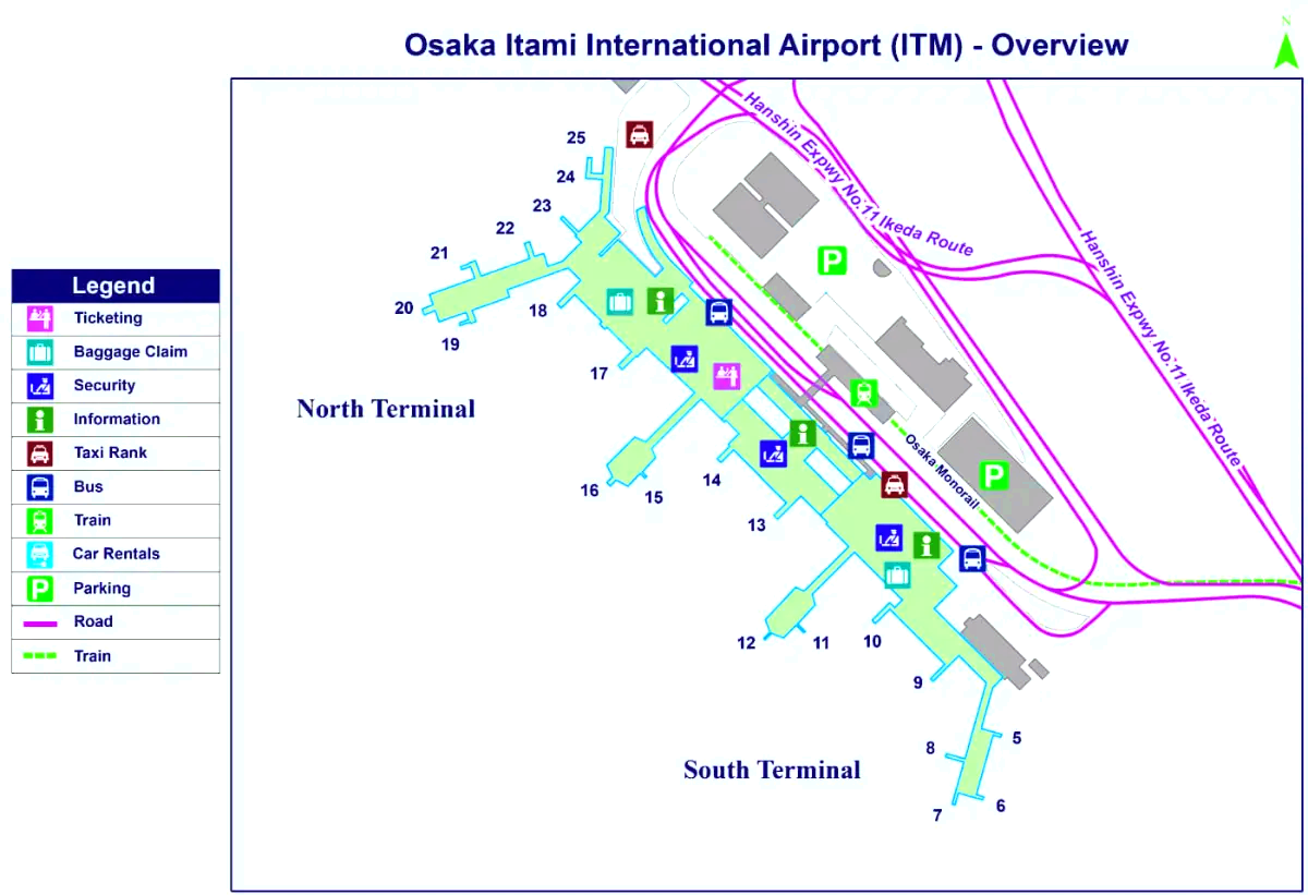 Osakas internationella flygplats