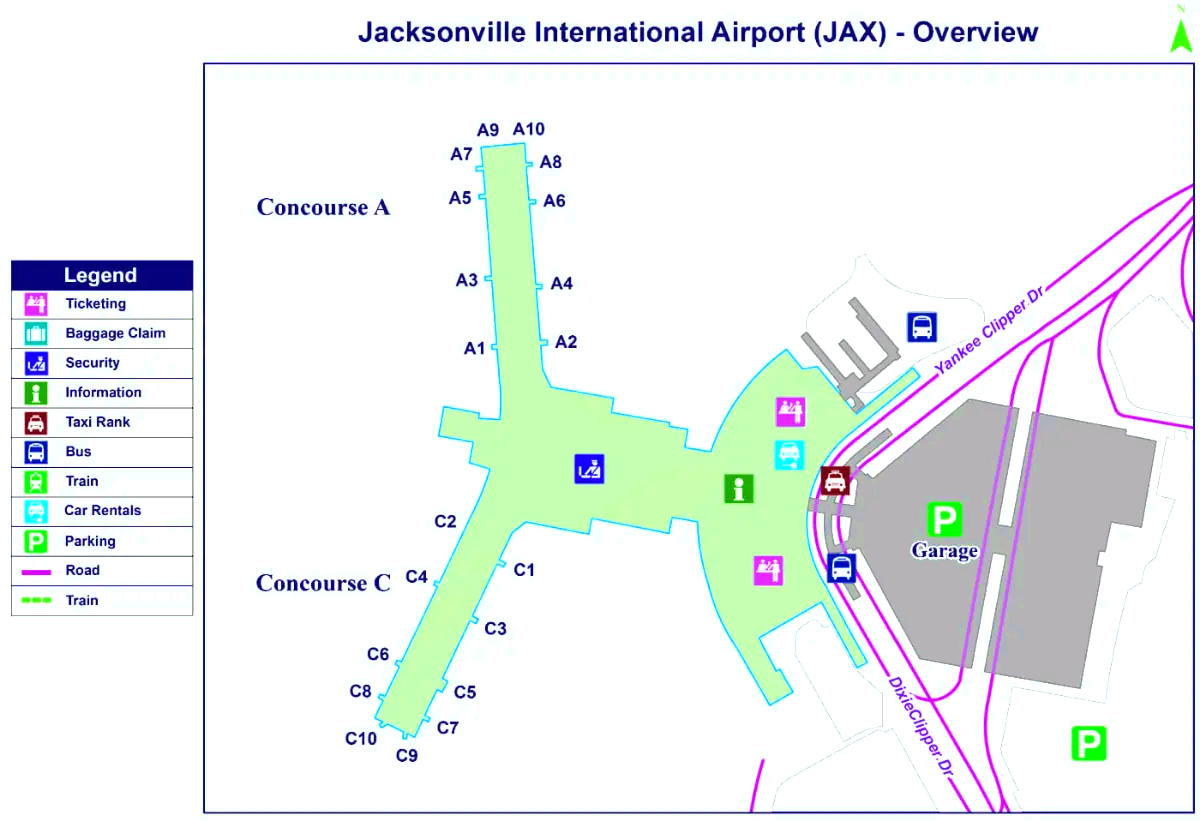 Jacksonvilles internationella flygplats