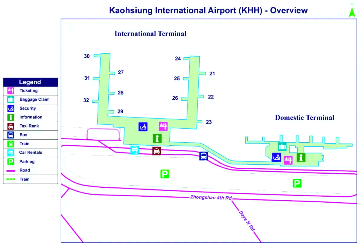 Kaohsiungs internationella flygplats