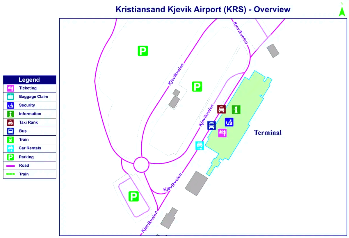 Kristiansands flygplats Kjevik