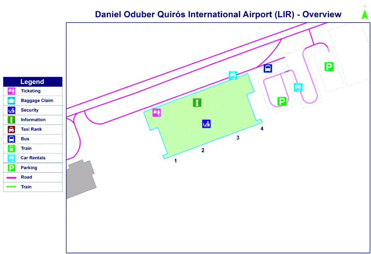 Daniel Oduber Quirós internationella flygplats