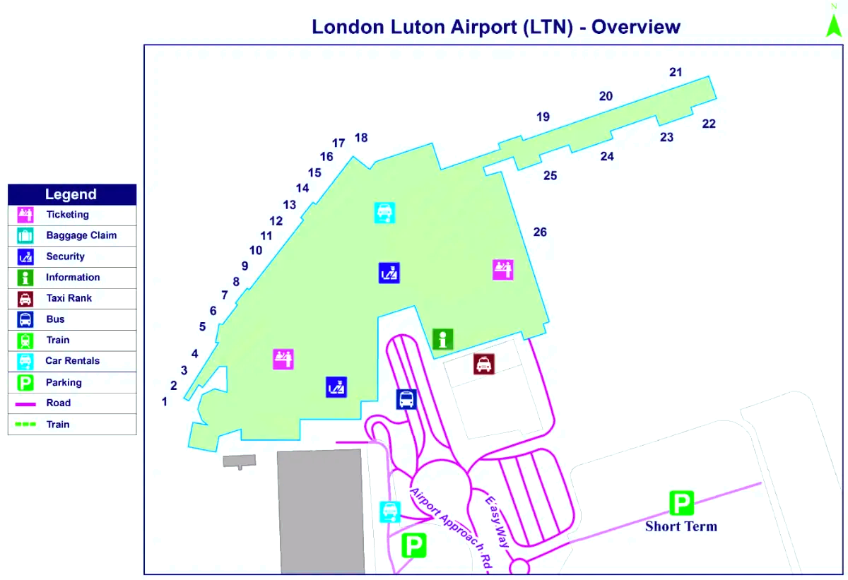 London Luton flygplats