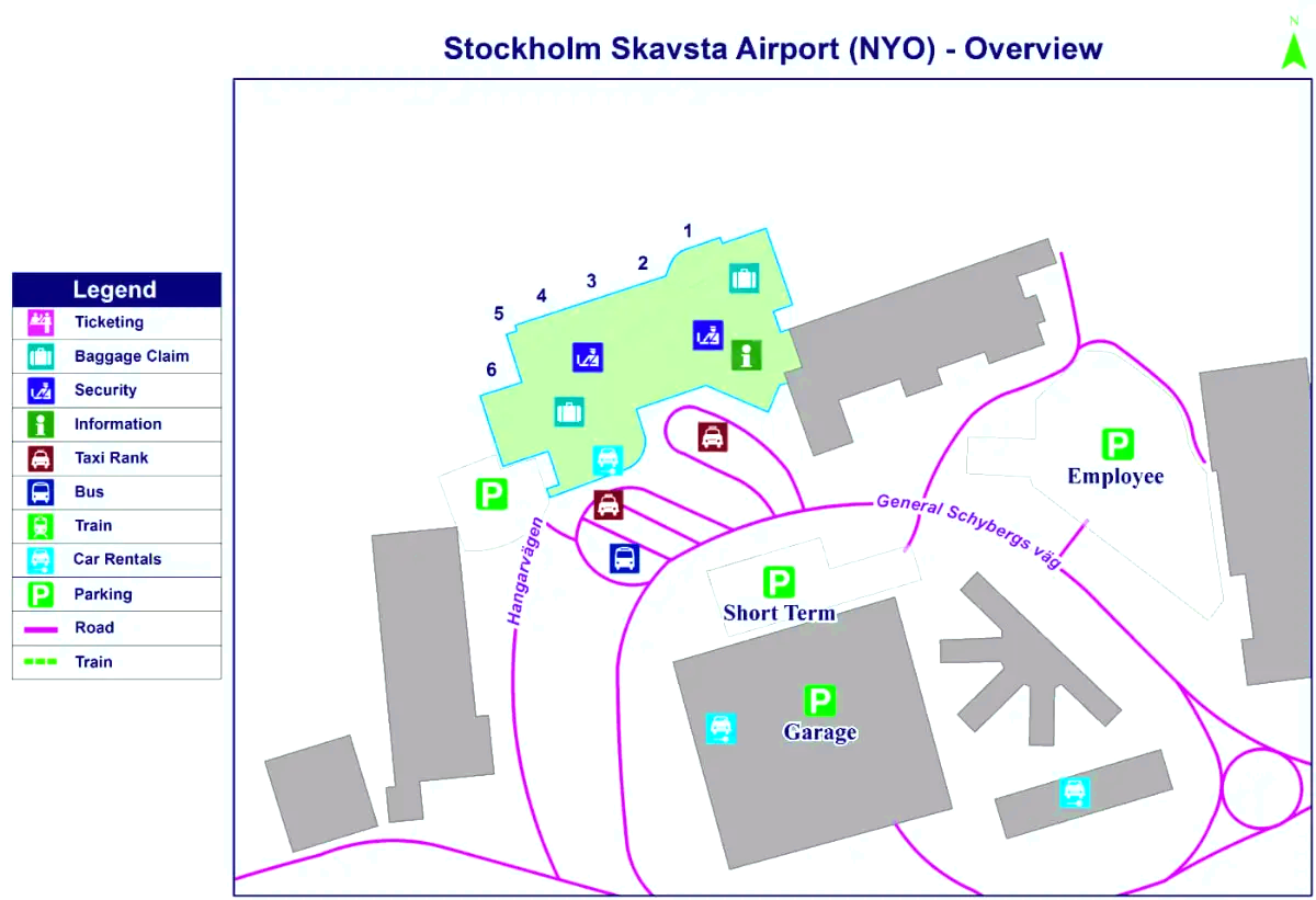 Stockholm Skavsta flygplats