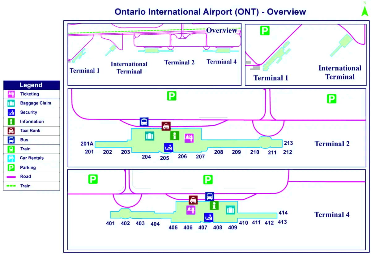 Ontario internationella flygplats