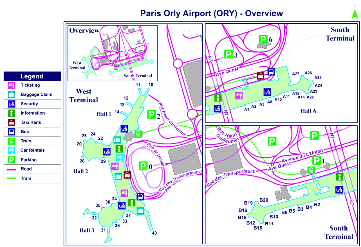 Paris Orly flygplats