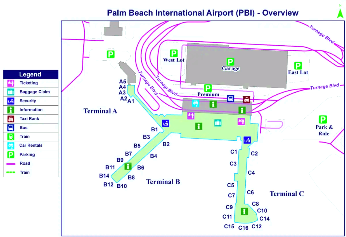 Palm Beach internationella flygplats