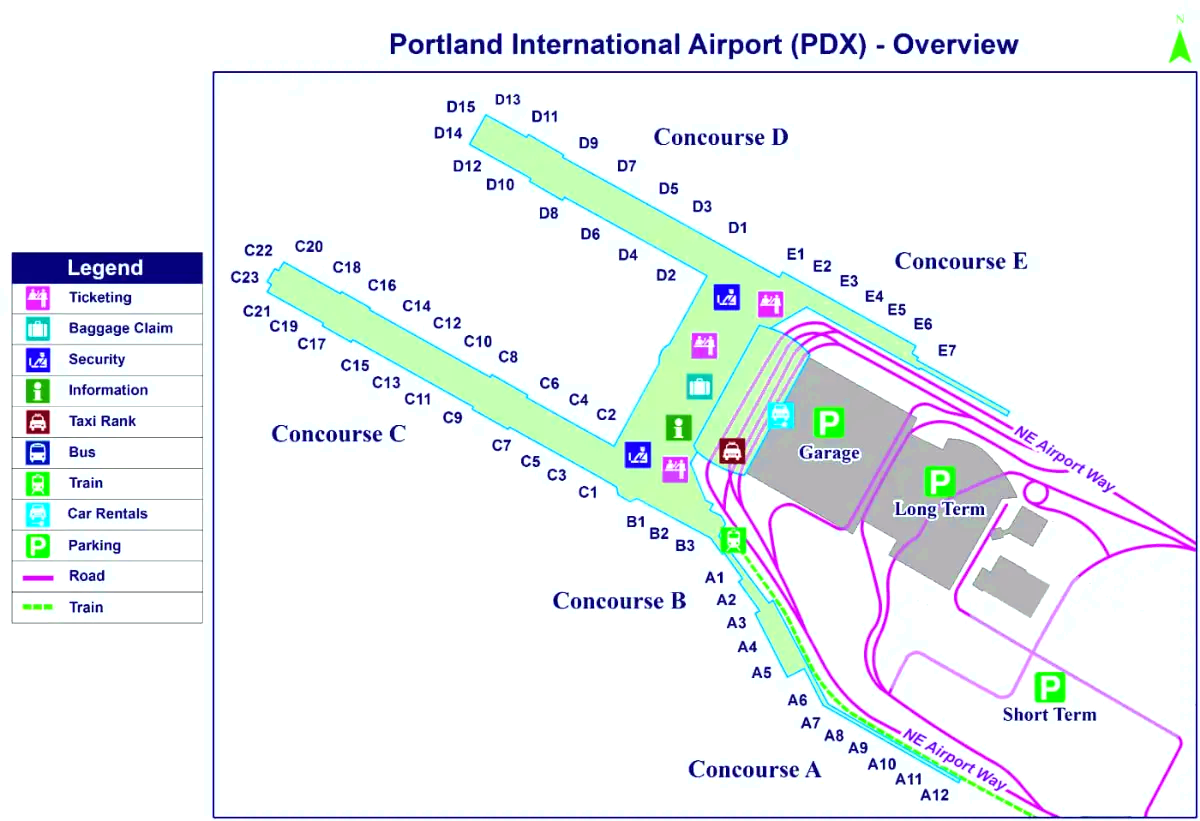 Portland internationella flygplats