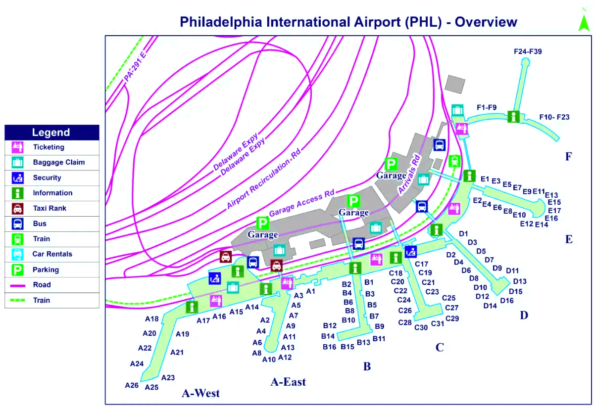 Philadelphia internationella flygplats