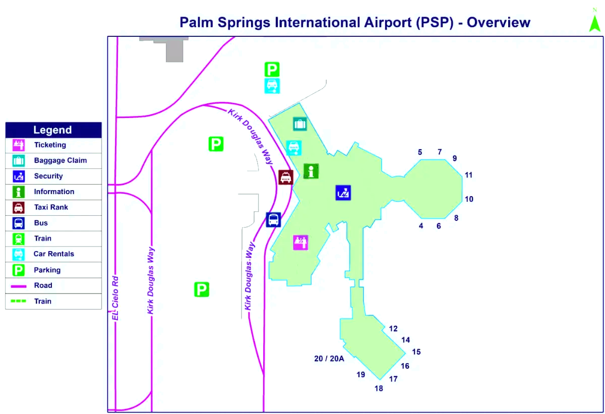 Palm Springs internationella flygplats