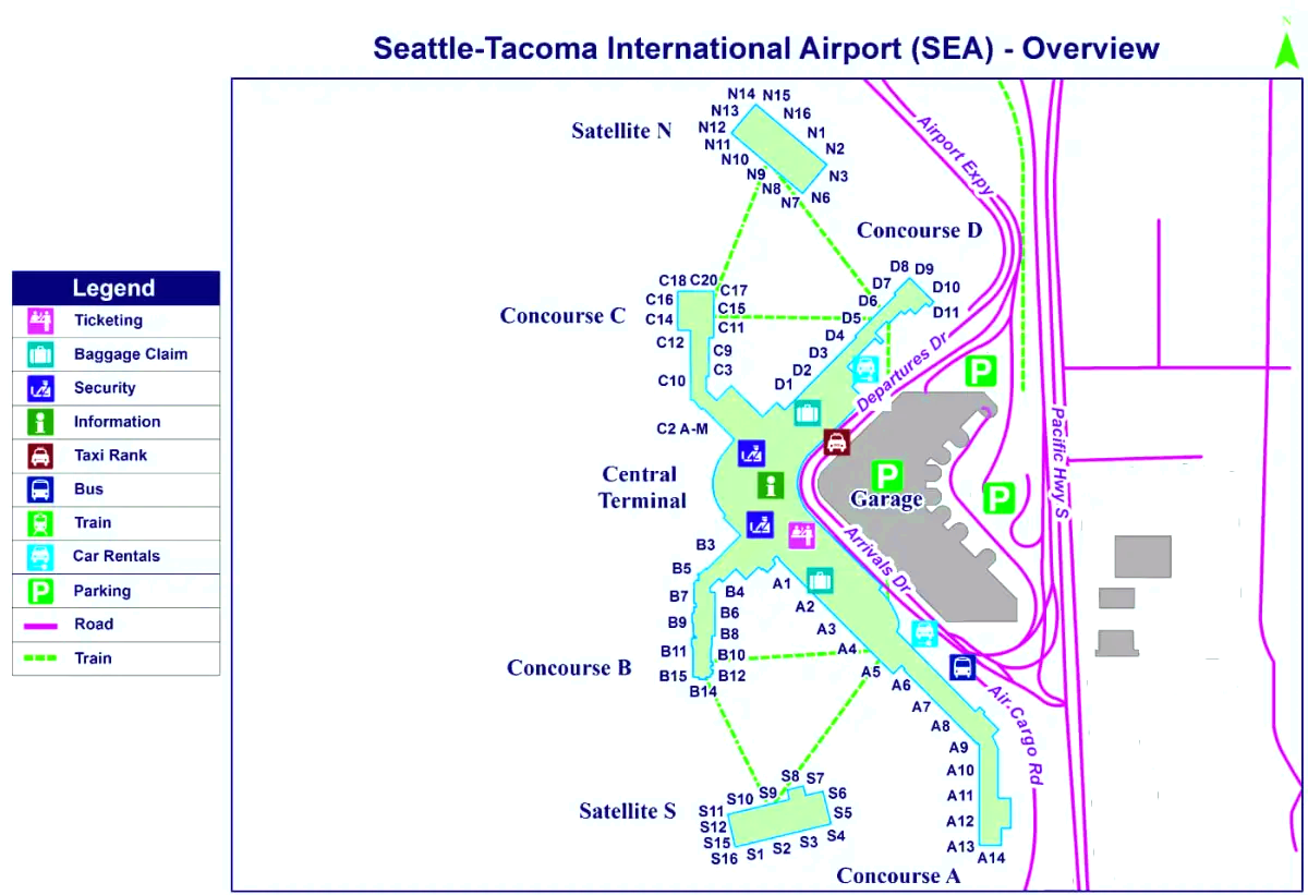 Seattle-Tacoma internationella flygplats