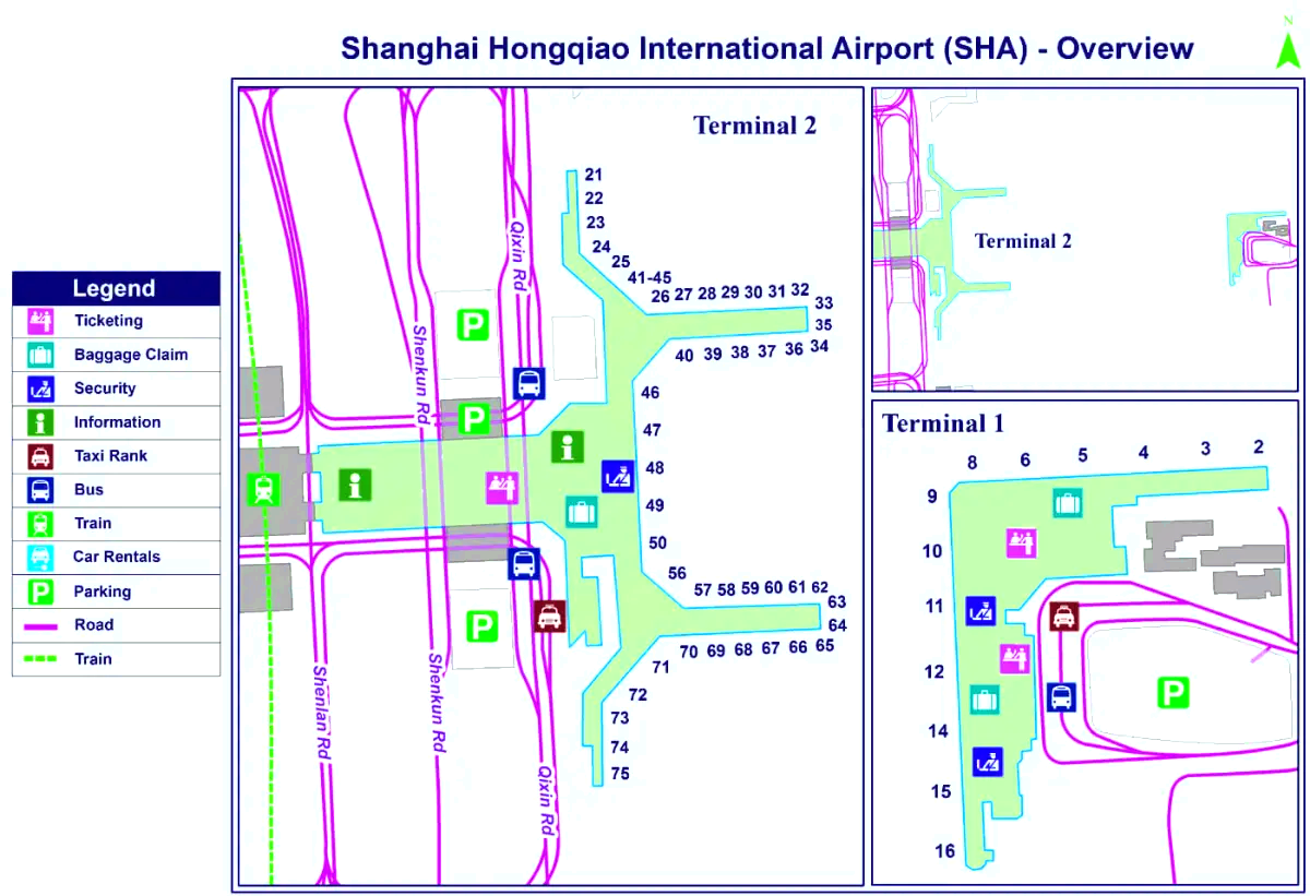 Shanghai Hongqiao internationella flygplats