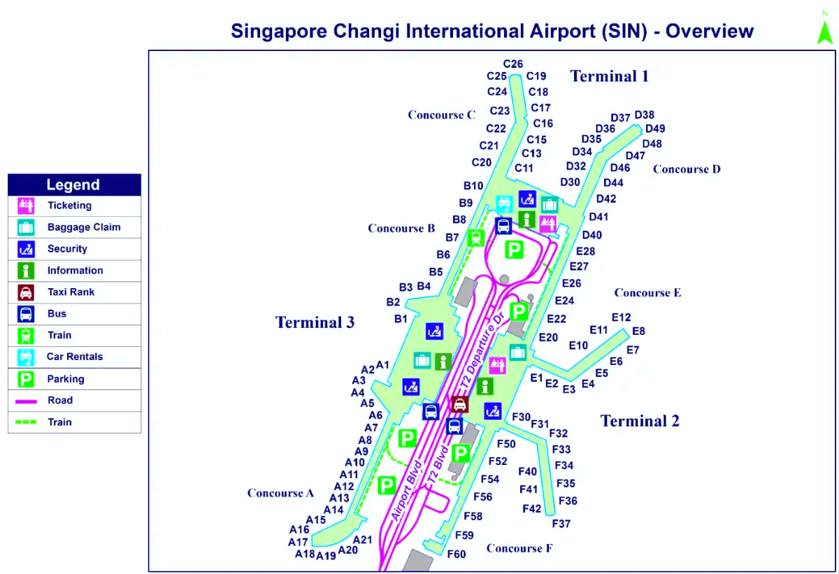 Singapore Changi flygplats