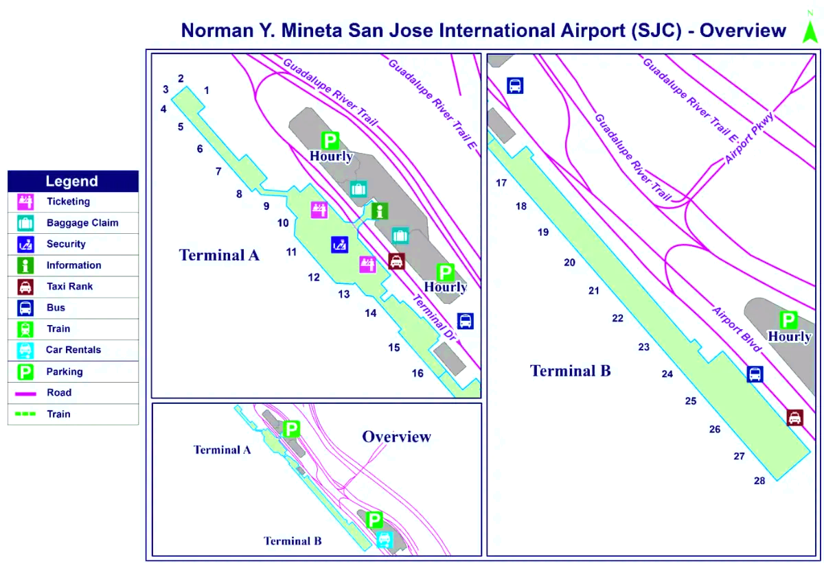 Norman Y. Mineta San José internationella flygplats