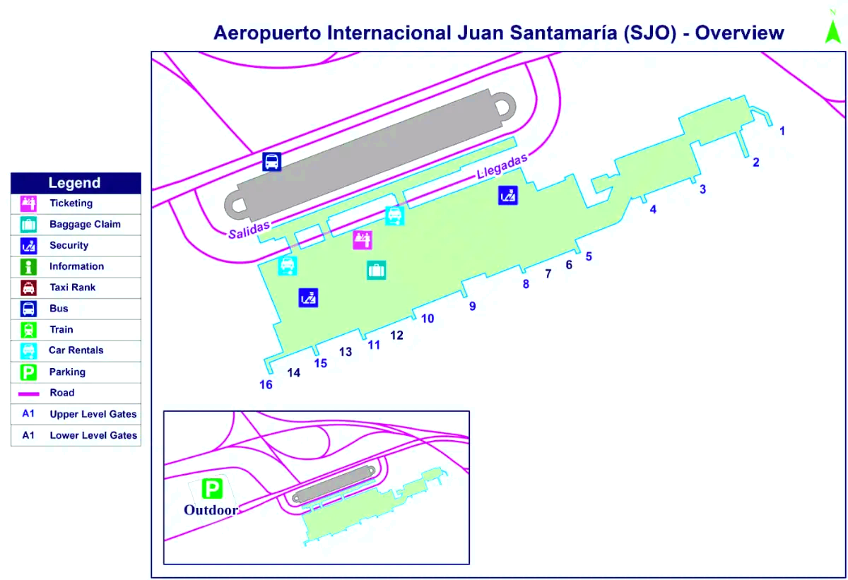 Juan Santamaría internationella flygplats