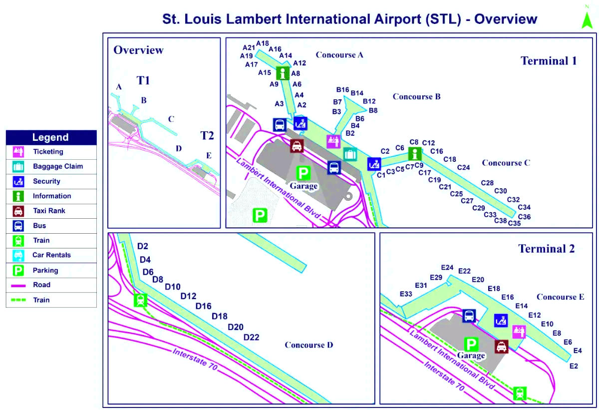 Lambert-Saint Louis internationella flygplats