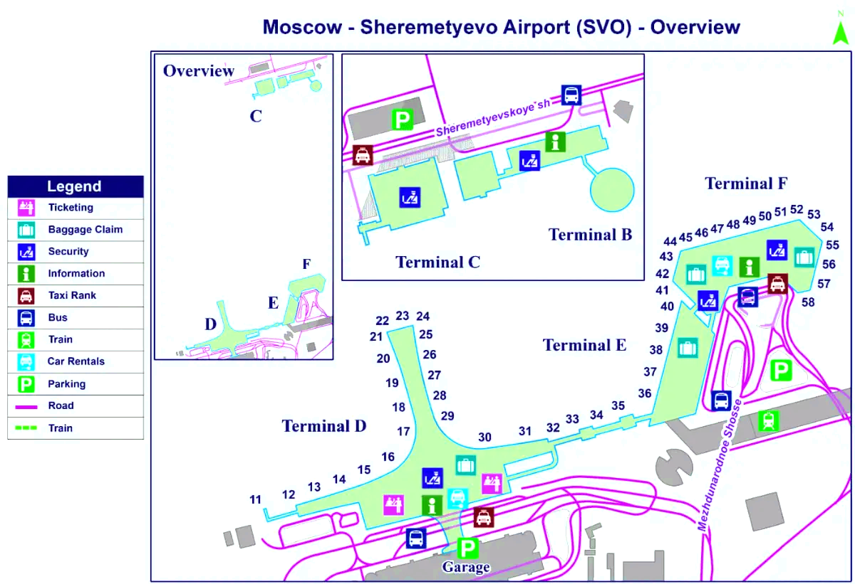 Sheremetyevo internationella flygplats