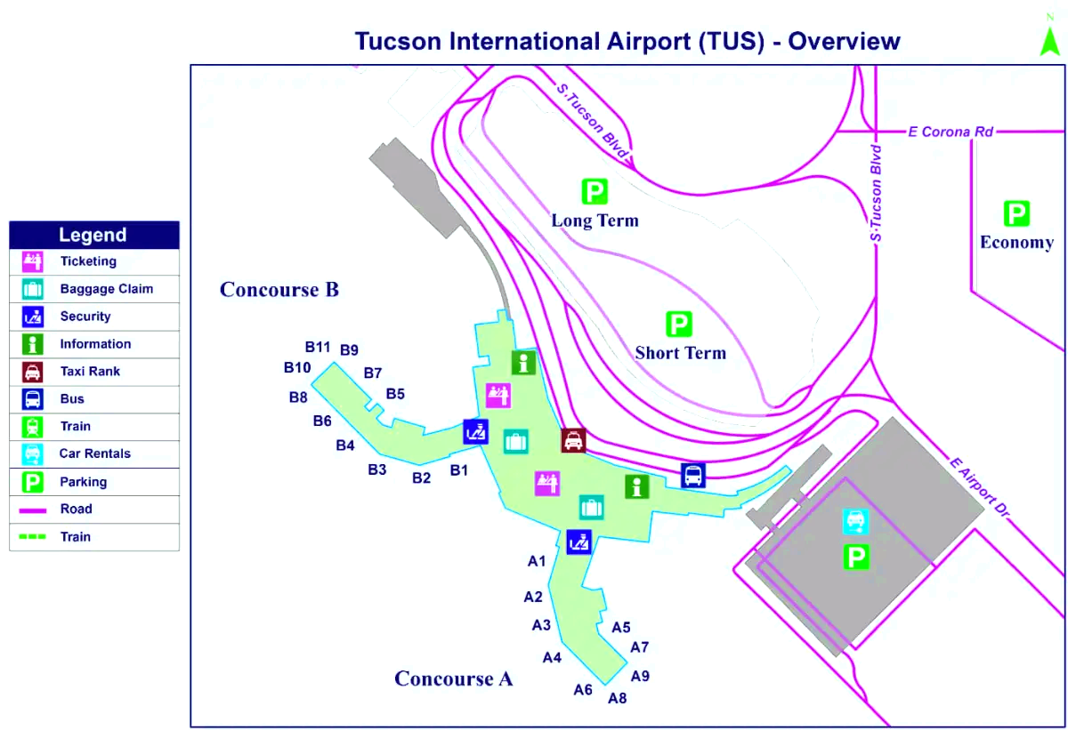 Tucsons internationella flygplats