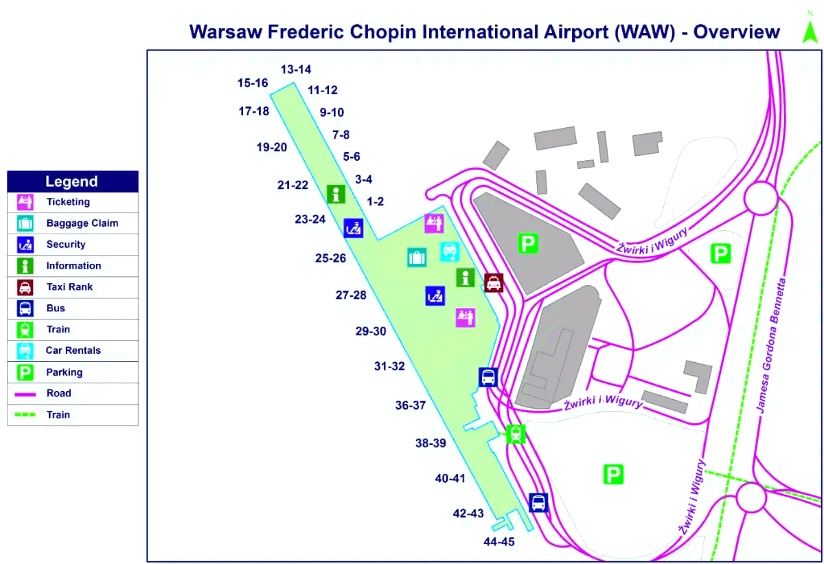 Warszawa Chopin flygplats