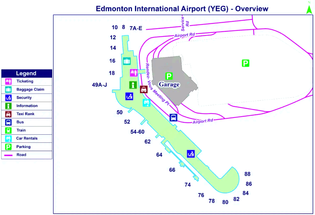 Edmontons internationella flygplats