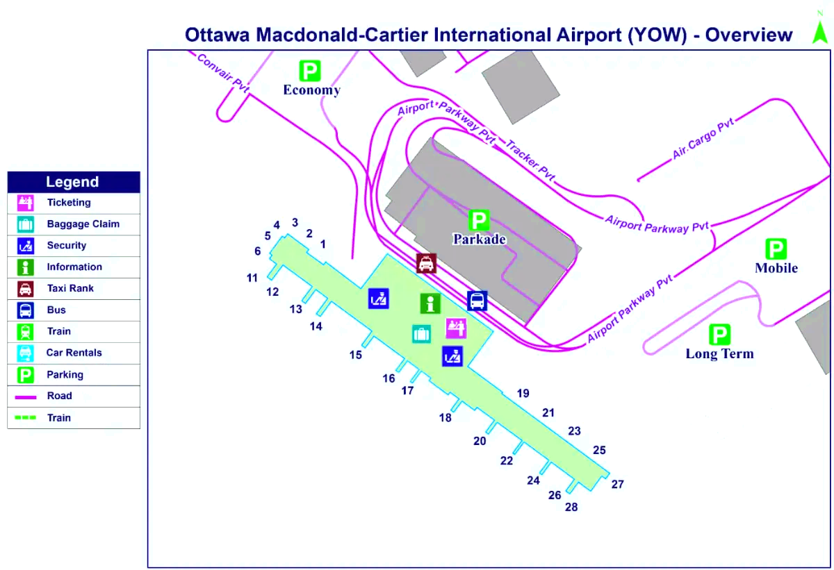 Ottawa/Macdonald-Cartier internationella flygplats