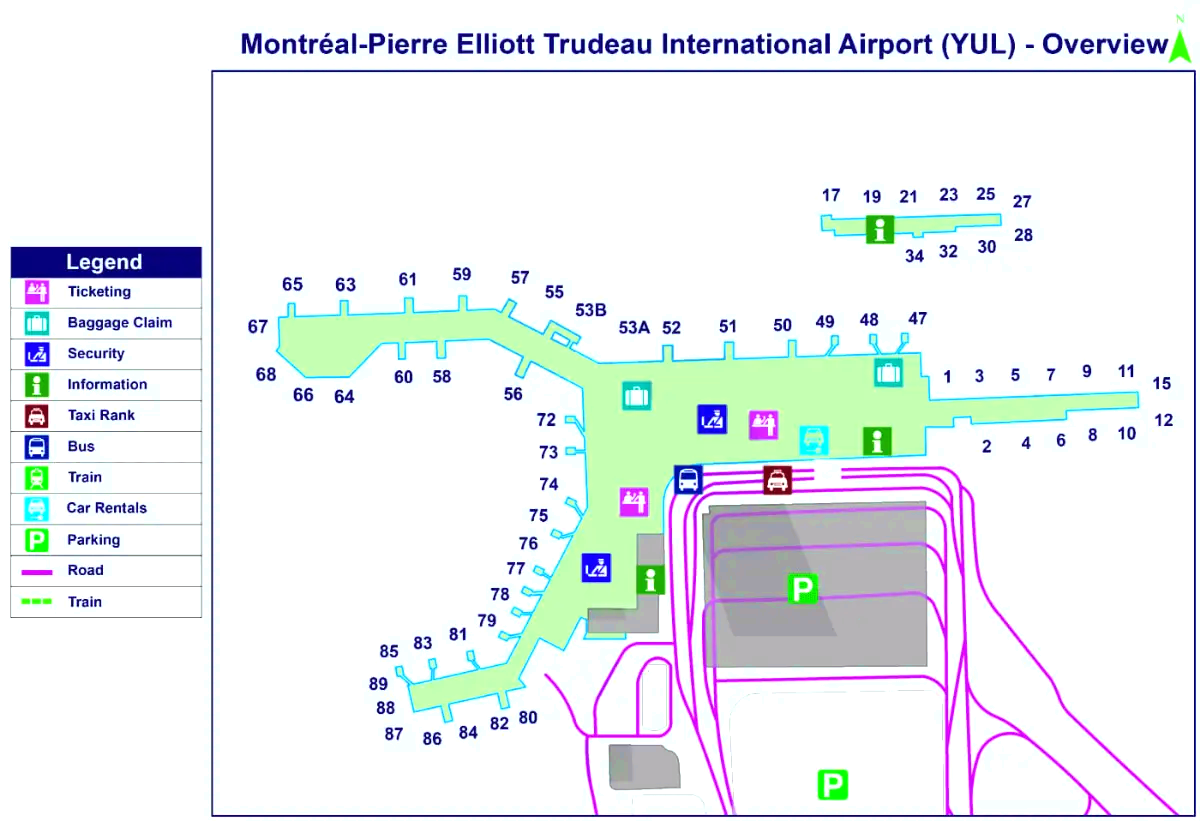 Montreal-Pierre Elliott Trudeau internationella flygplats