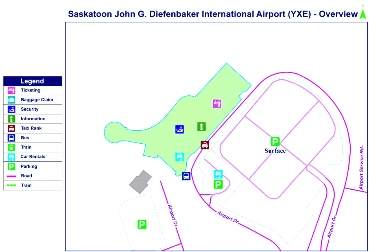 Saskatoon John G. Diefenbaker internationella flygplats