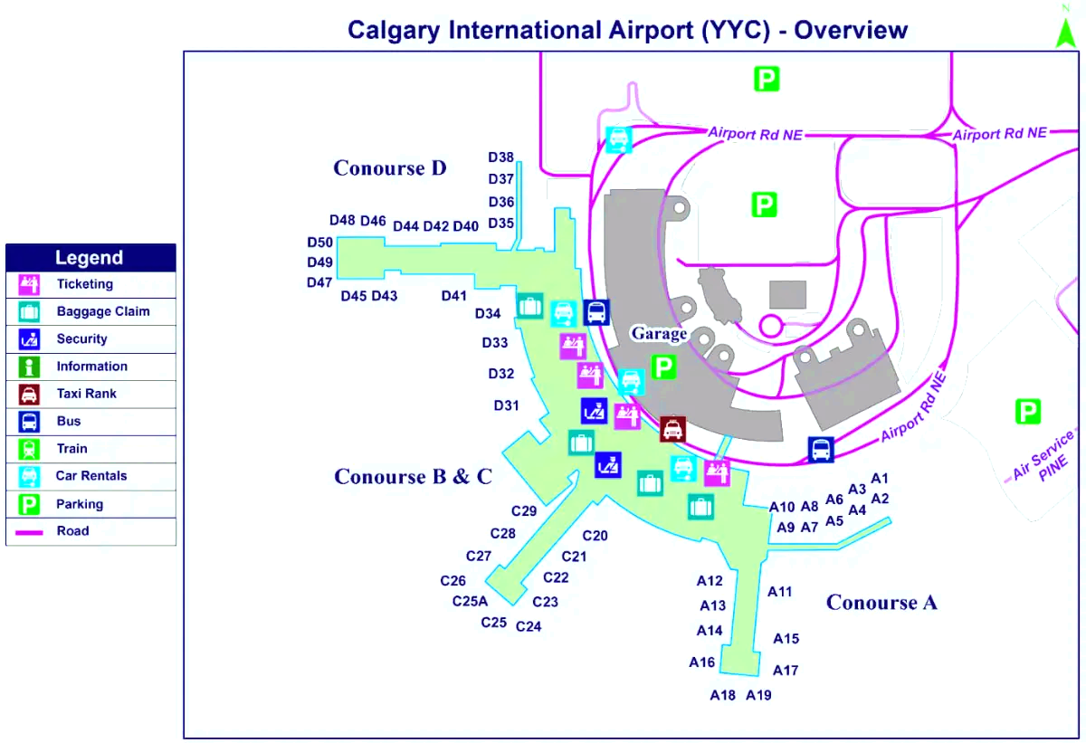 Calgary internationella flygplats