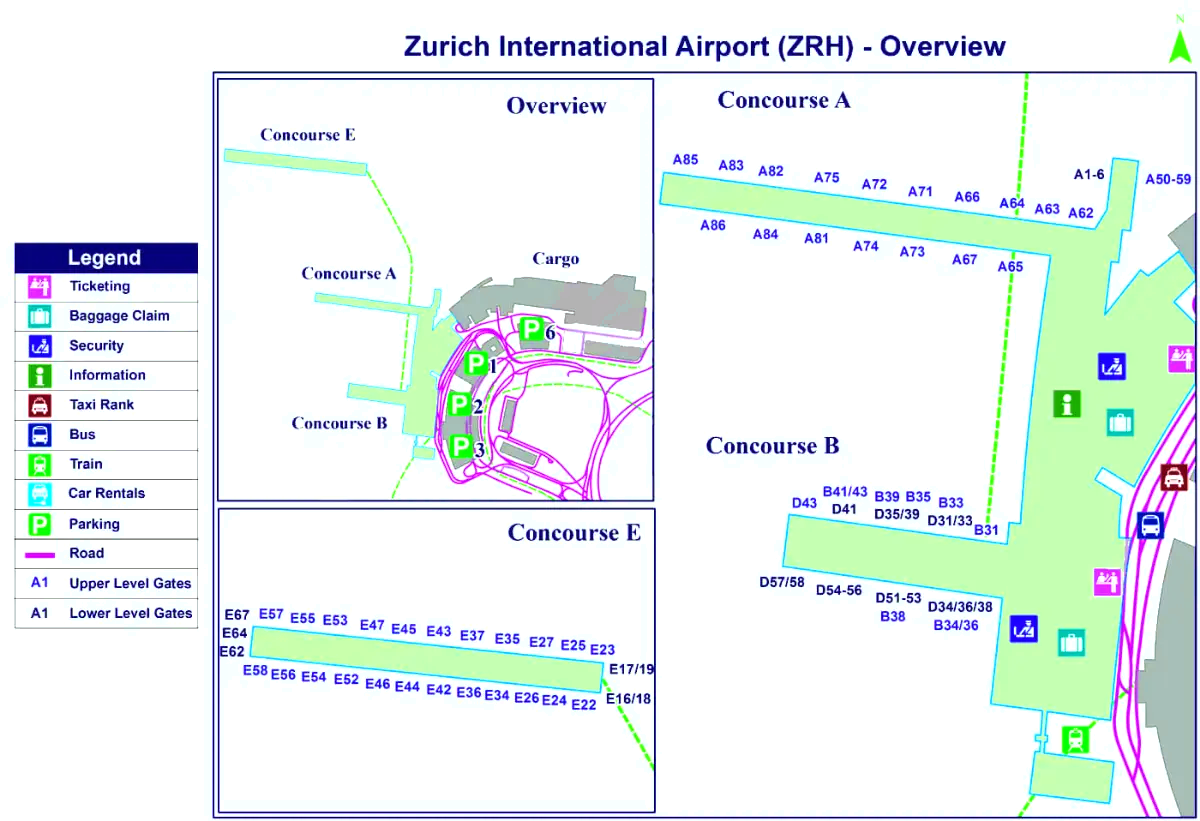 Zürichs flygplats